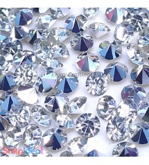 Diamonds 3mm - Resin Crystal - Silver